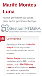 Mobile Screenshot of gestionintegra.com
